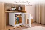 Minibar Cam Kapı 30 Lt Absorbe Sistem Beyaz Renk