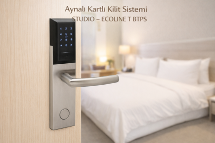 Aynalı Kartlı Kilit Sistemi STUDIO - ECOLINE T BTPS