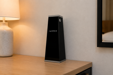 Hotel Type Auramax Pro 1200S Black Large Area Scent Machine - Hotel Type Aroma Diffuser